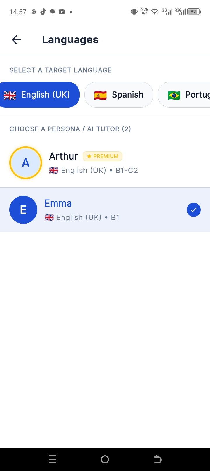 Falable App - Accent Coaching Feedback